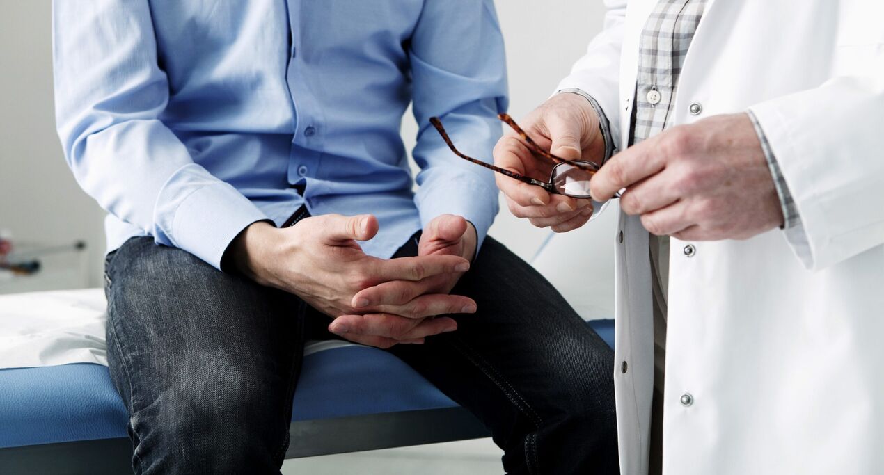 kreiptis į gydytoją dėl prostatito