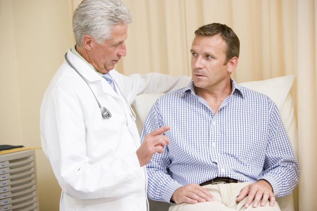 specialisto konsultacija dėl prostatito